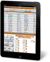 iPad with Rugby Scout screen
