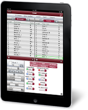 iPad with Soccer Scout screen